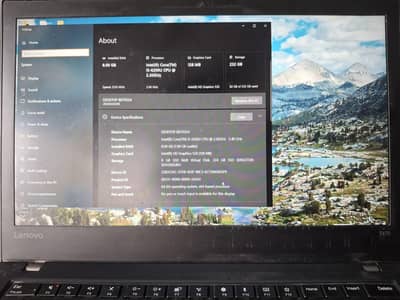 Lenovo ThinkPad T470 | Core i5 6th Gen | 8GB / 256GB SSD