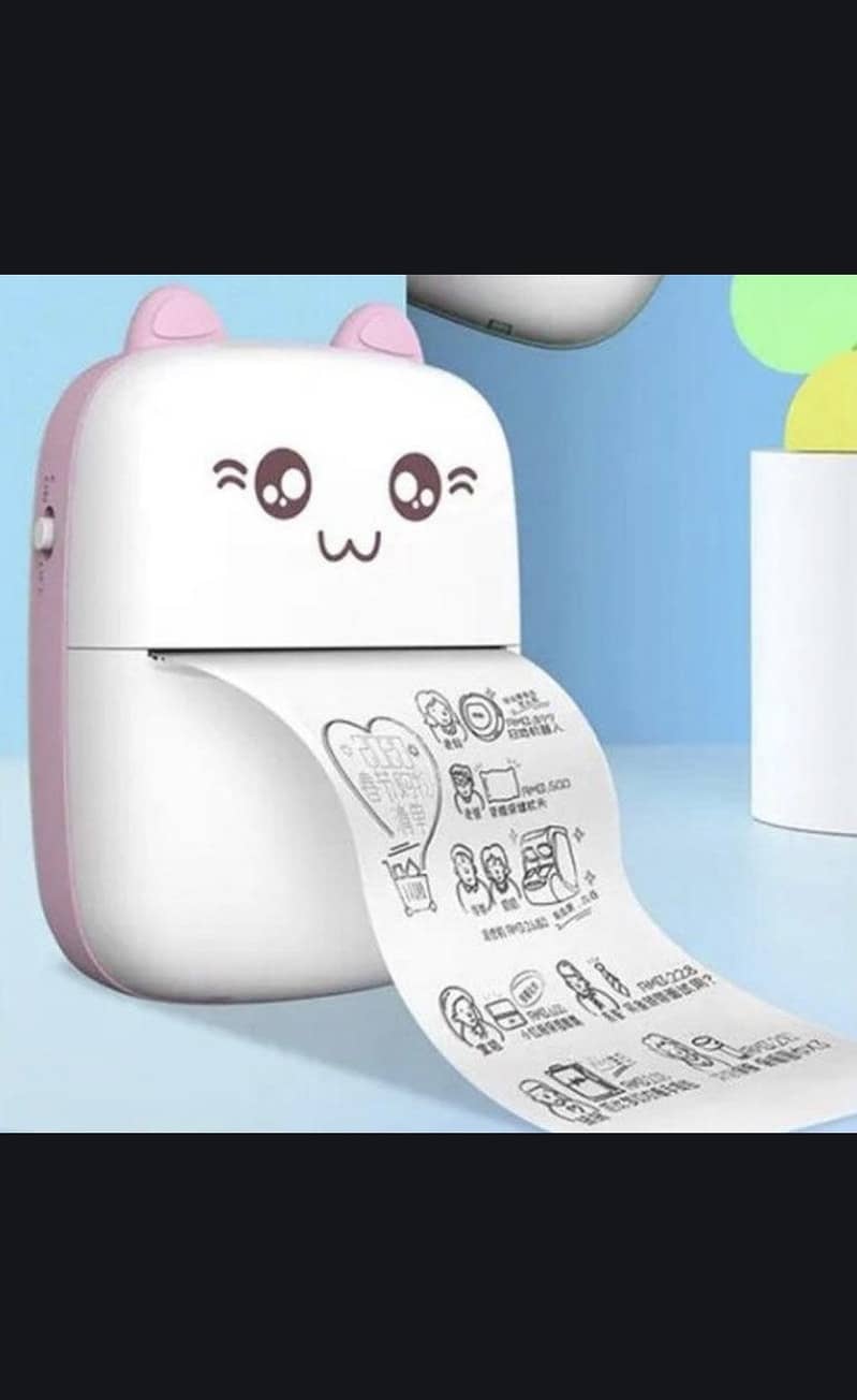 Mini Portable thermal Printer 2
