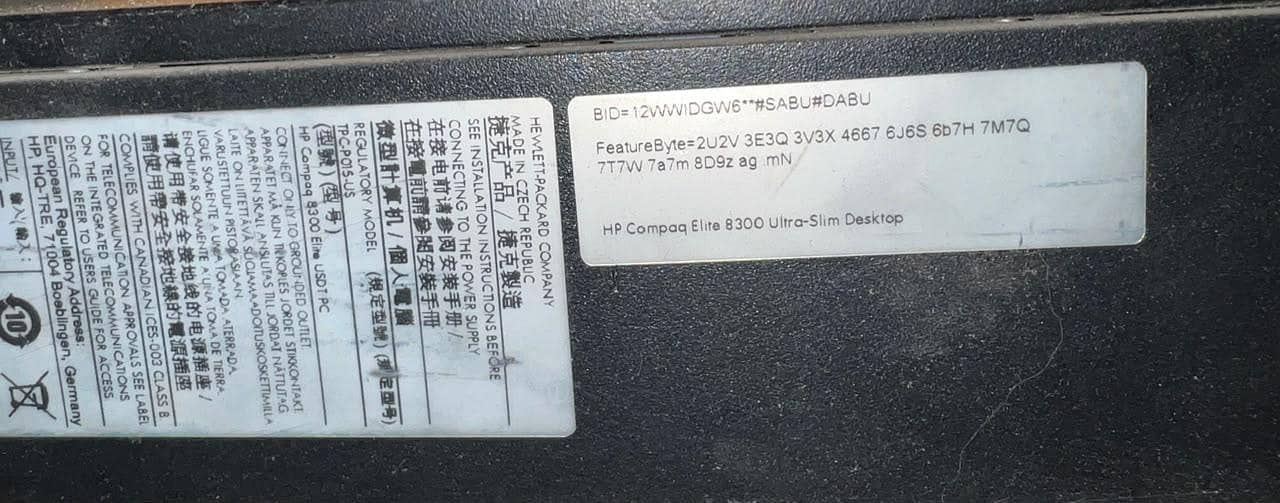 HP Desktop 6
