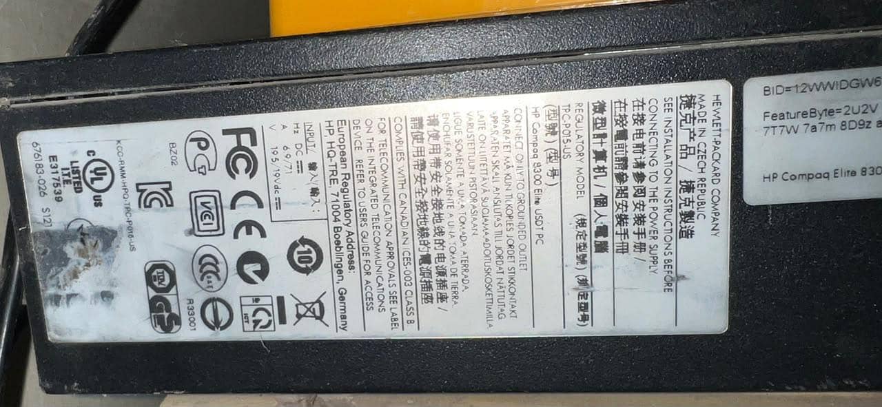 HP Desktop 9