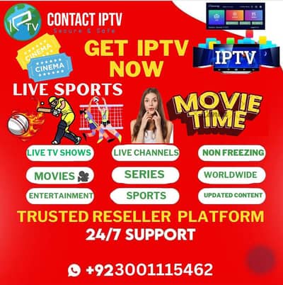 World no1 iptv resellers & tv entertainment platform 03001115462