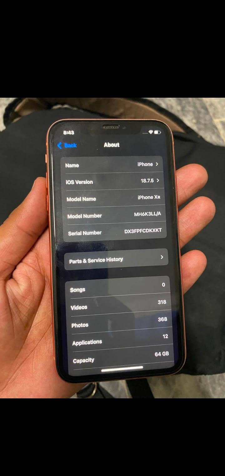iPhone xr 4