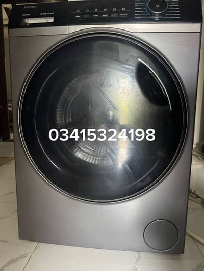 Haier HW120-BP14929S6 12KG Front Load Inverter, Brand New, 1 month use