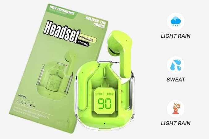 Air 31 TWS: Unleash Savage Bass & Transparent Style – Your Ultimate Audio Upgrade! Limited Time DEAL OFFER