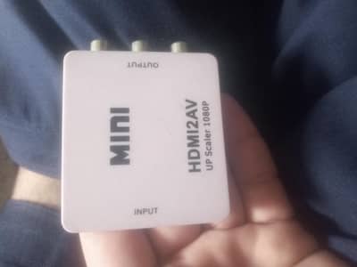 HDMI to av converter in just 1200
