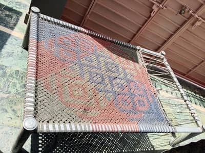 NEW CHARPAI NOT USED. . . . . ZIADA CHORAI WALI HAI KHULI 03124008516