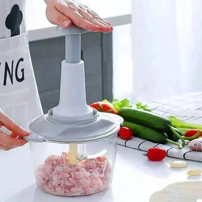 9 in 1  chopper 2000ml gray abskitchen tool
