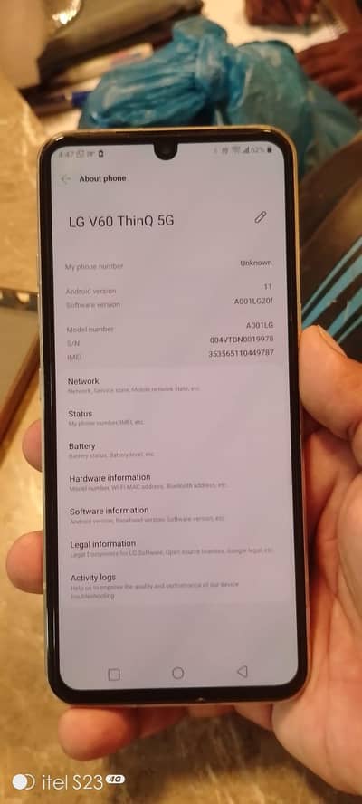 LG V60 ThinQ 5G