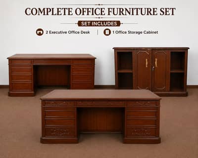 Sagwan Executive Office Tables are for Sale