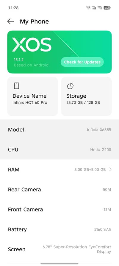 Infinix hot 60 pro