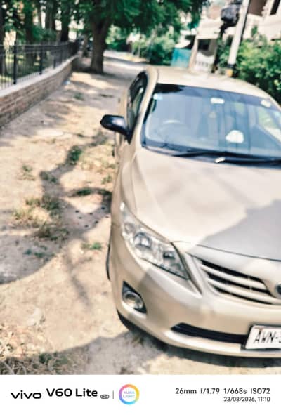 Toyota Corolla GLI 2012