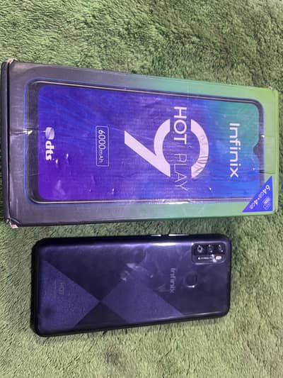 Infinix Hot 9 Play with box just like new mobile
