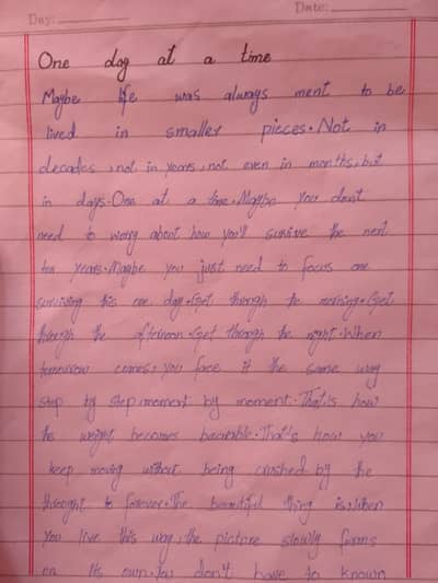 Assignment writing