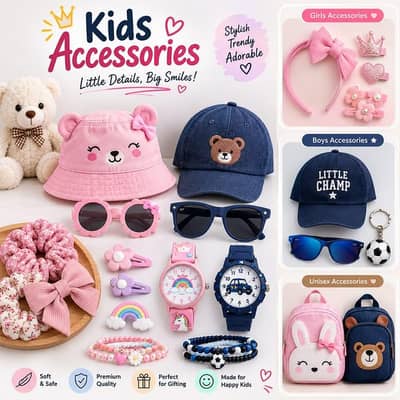 Kids Accessories – New & Stylish Collection
