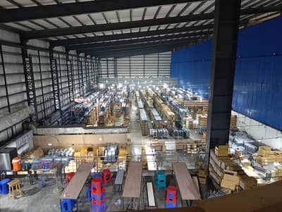 8 Kanal Executive Class Neat & Clean Warehouse for Rent in Quaid-e-Azam Industrial Estate Very Hot Location with 100 KVA Load Any Multinational Company