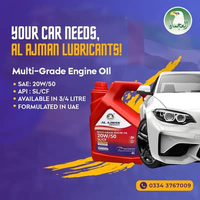 Imported engine oil 20W50 SL 3 litre