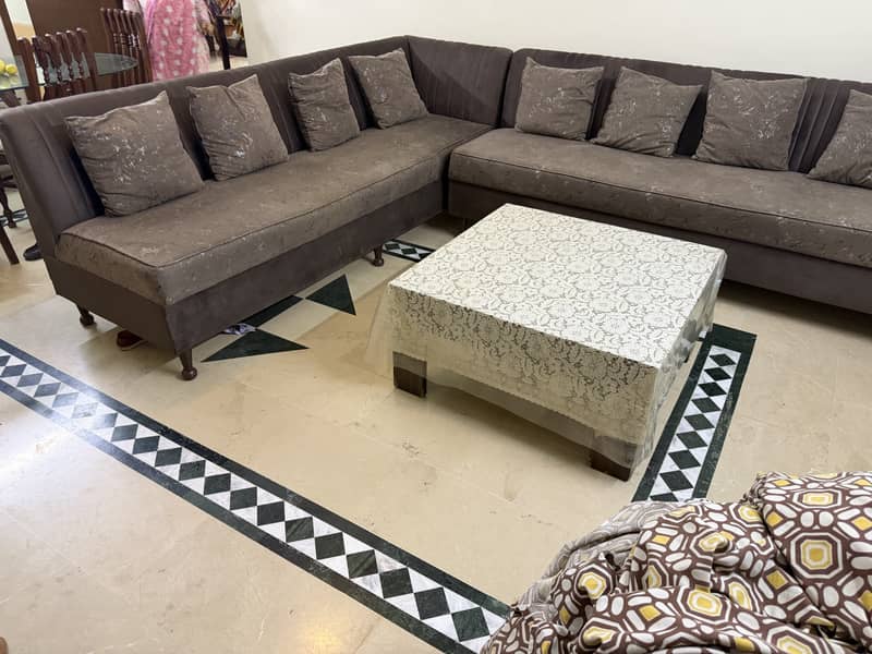 8 seater, L shaped sofas 1
