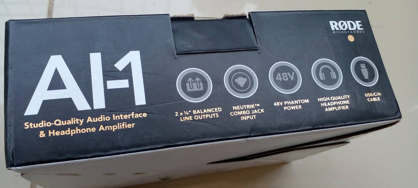 RODE-AI-1 Audio Interface 7