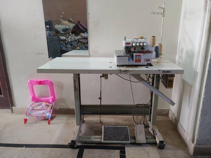 Overlock machine 0