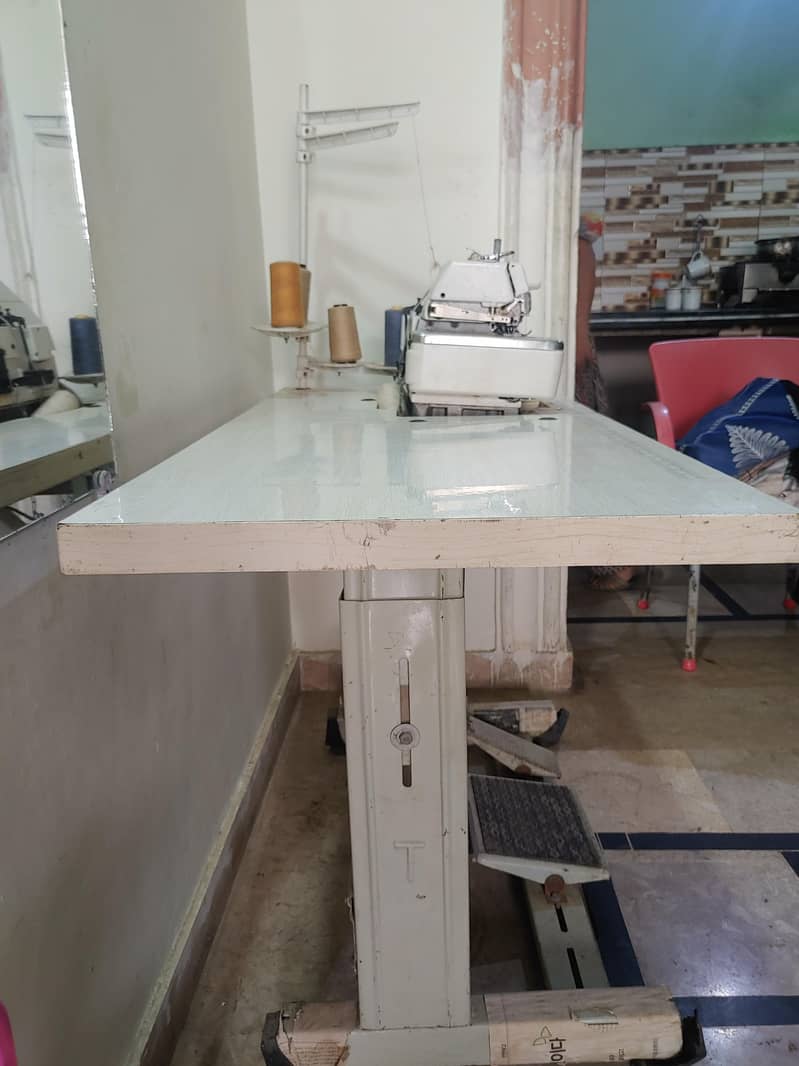 Overlock machine 1