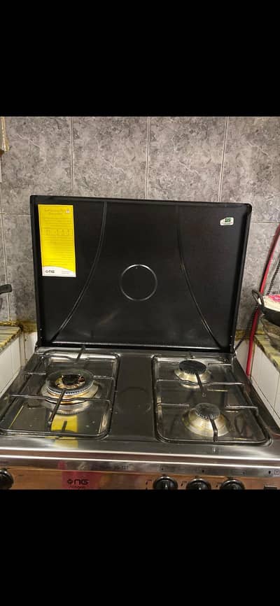 NG SG-327 Gas Stove & Oven – Stainless Stee