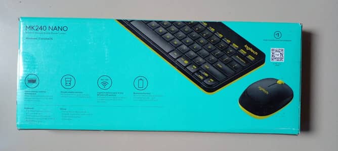 Logitech MK-240 NANO (Wireless Keyboard n Mouse)