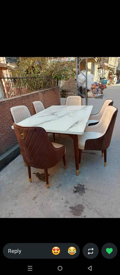 6 Seater Kikar Dinning Set  - Urgent Sale