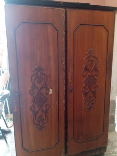 2 door wooden wardrobes