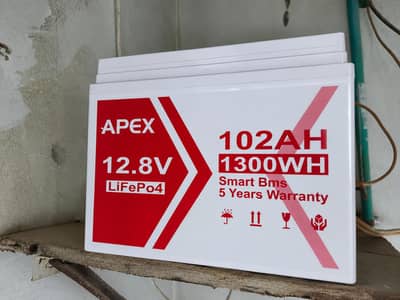 APEX Lithium Battery 102Ah (1300Wh)