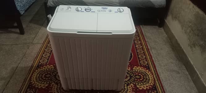 Haier washer and dryer in very good condition just like new