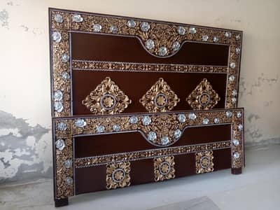 double bed king size brand new candetion for sale in Lahore