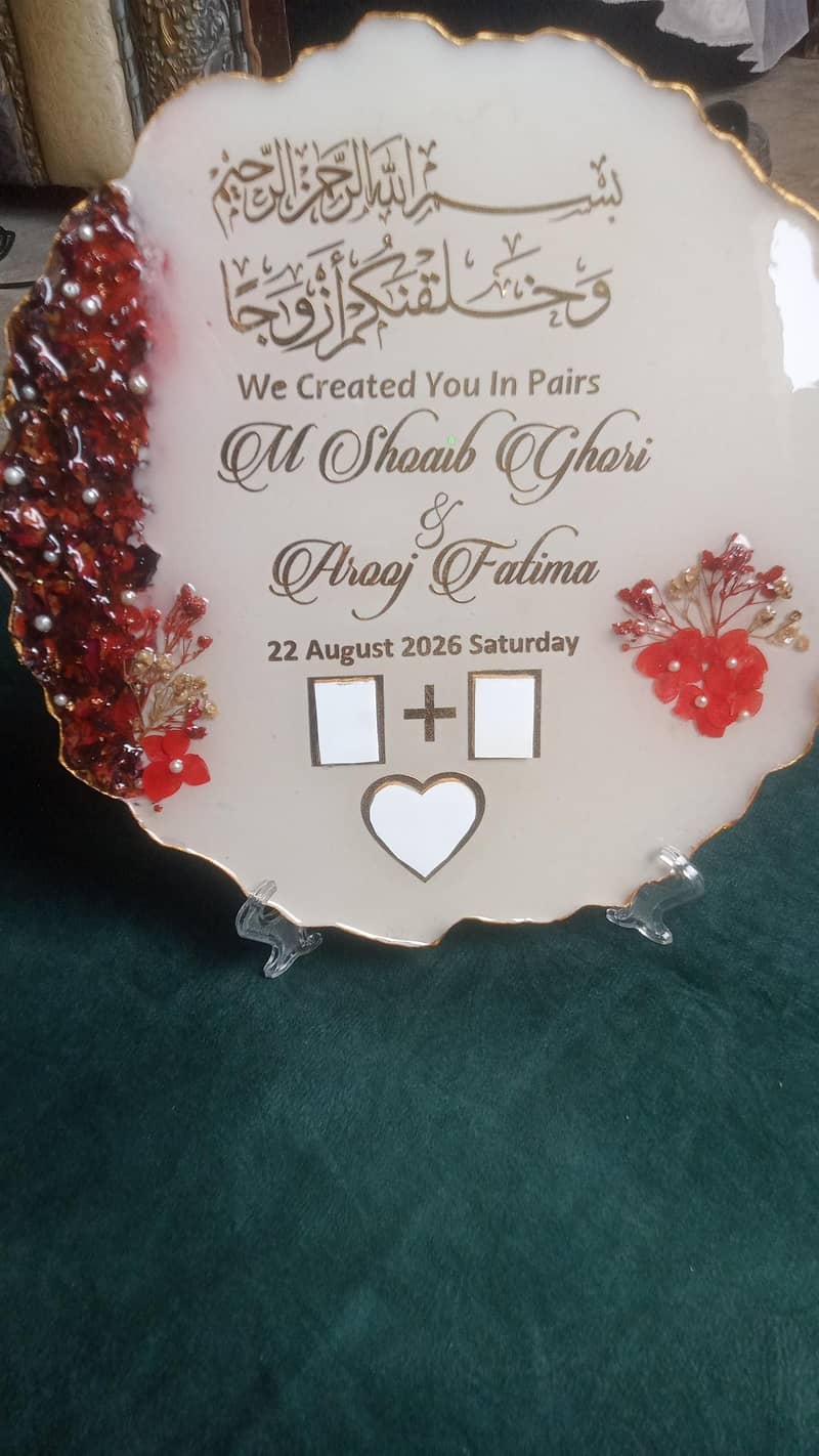 customize resin tray 1