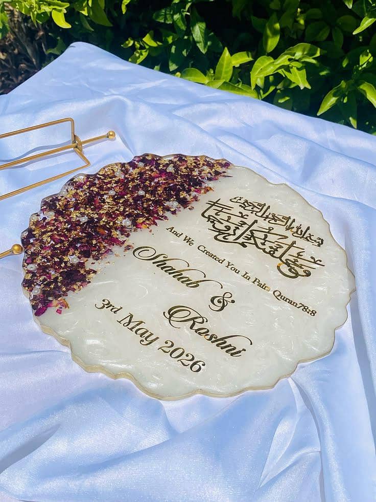 customize resin tray 4