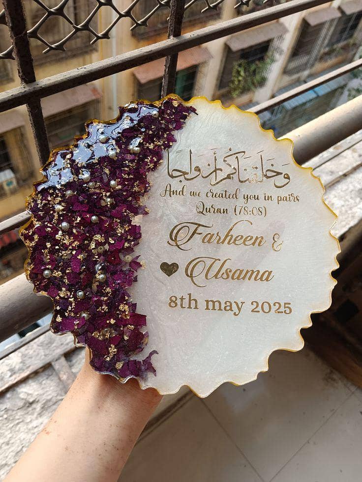 customize resin tray 5