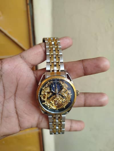 fitron automatic watch he new he bilkul