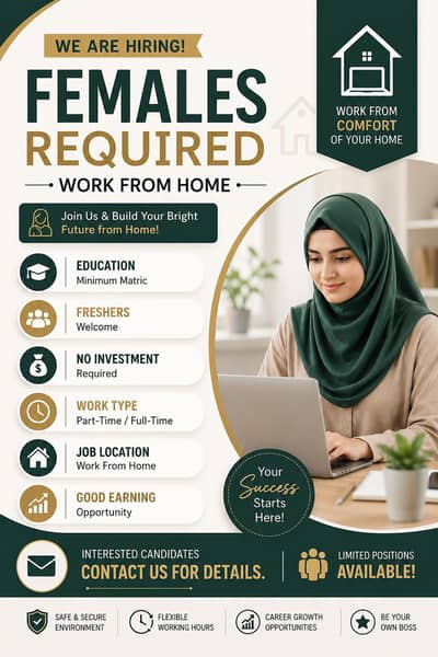 Work from Home For Female