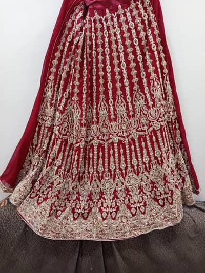 Red bridal dress for sale