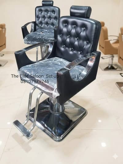 Barber chair/Cutting chair/ Shampoo unit/Trolly/Saloon Furniture.
