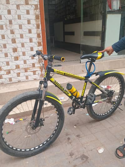 new bicycle 1 mont used