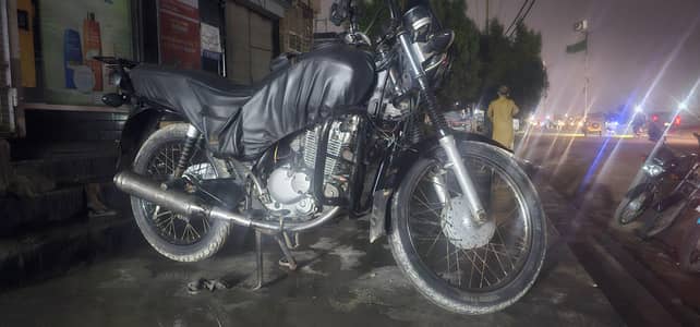 GS 150 Fully touring modified Bike
