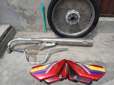 CD 100 spare prts . Rs.   6000