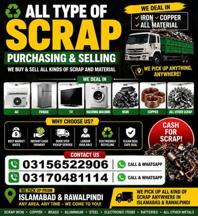 All kind of scrap