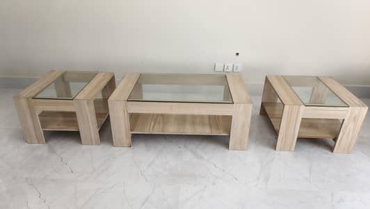 3-Piece Modern Center Table Set