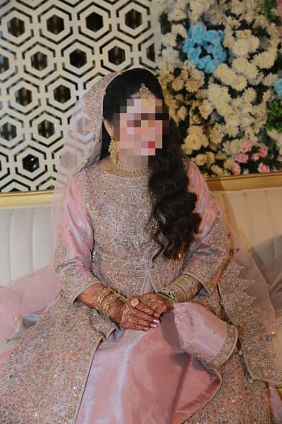 Walima gown with lehnga
