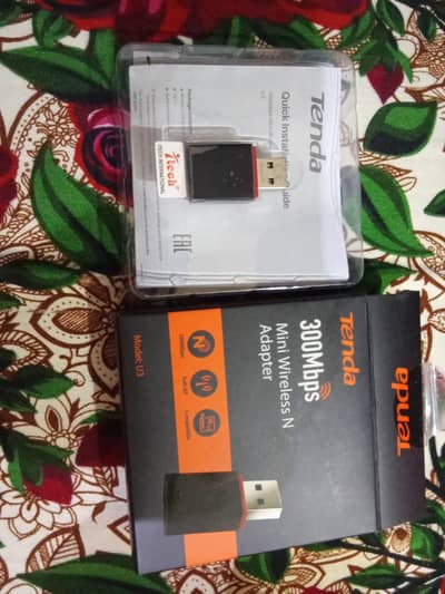 tanda 300 mbps mini wireless and adaptor
