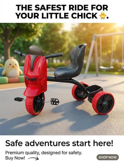 Premium baby trik| Best baby  tricycle