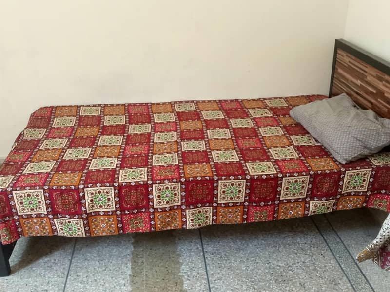 iron framed bed 1