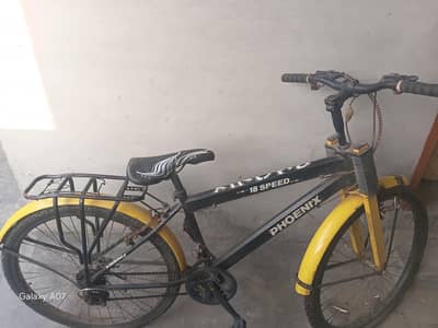 a bicycle