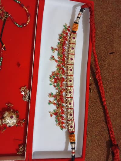 traditional silver jewellery set
