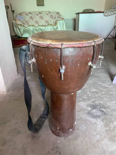 Traditional Djembe Hand Drum with Belt/Strap for Sale